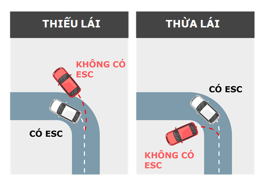 Hệ Thống Điều Kiển Cân Bằng Điện Tử ESC