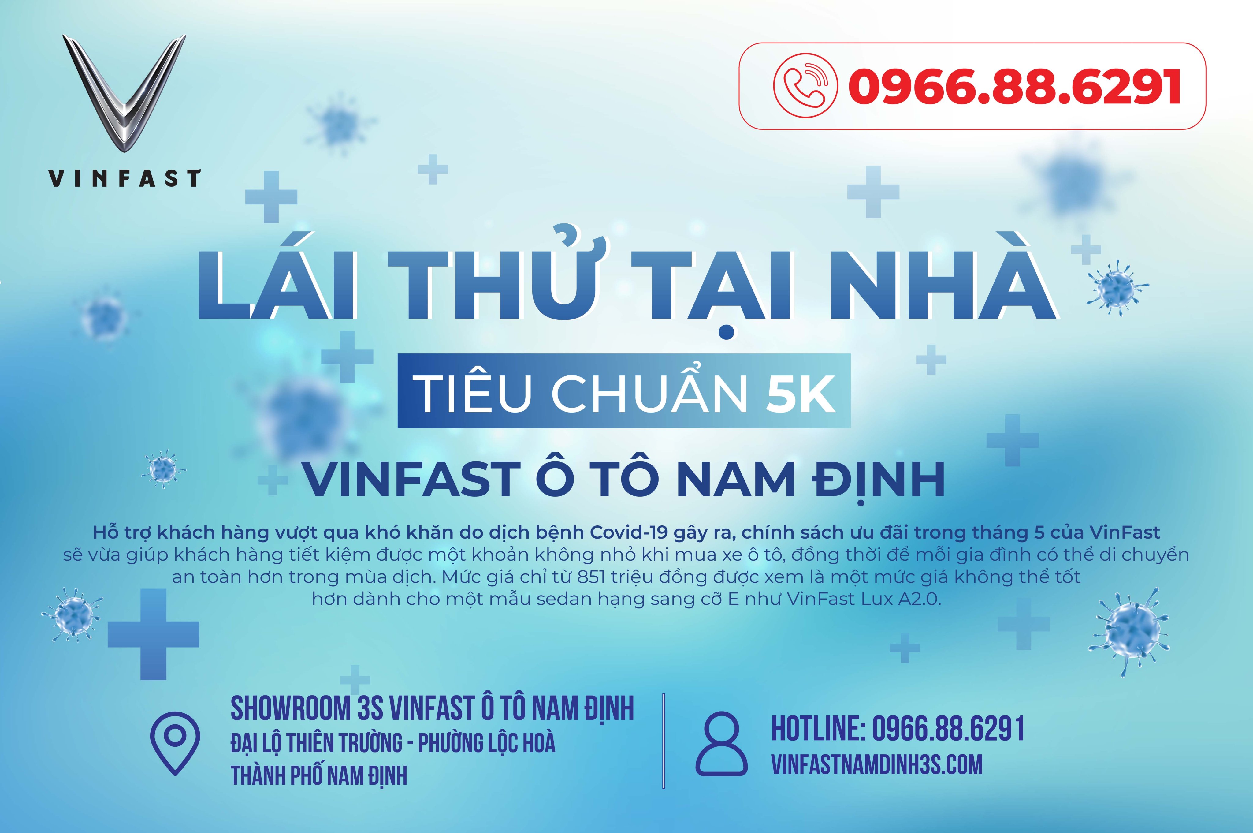 VINFAST HỖ TRỢ LÁI THỬ TẠI NHÀ