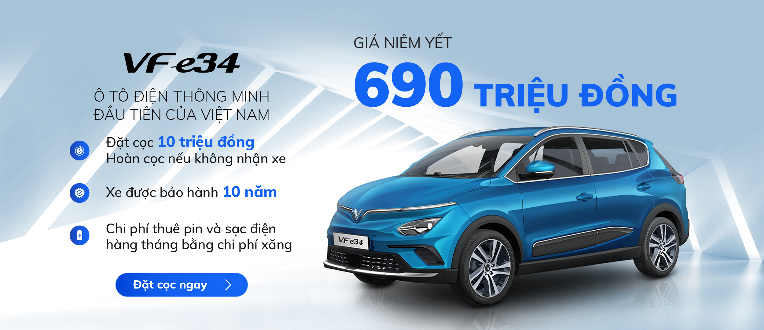 VF e34 –  Ô TÔ ĐIỆN THÔNG MINH ĐẦU TIÊN CỦA VIỆT NAM